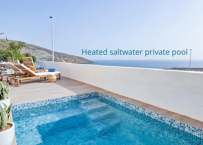 Villa Beachfront Medano & Infinity Jacuzzi & Warm Pool El Médano